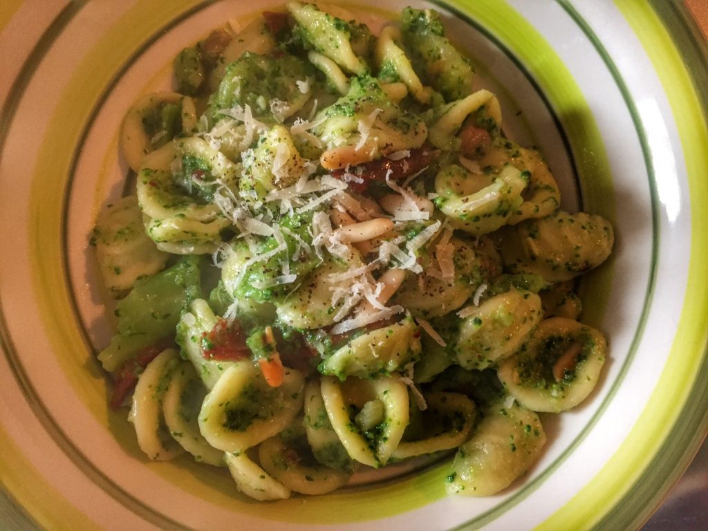 Orecchiette con i broccoli alla siciliana