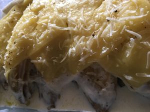 indivia al gratin