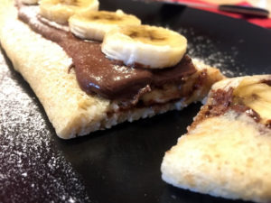 crepe di cacao e nocciole